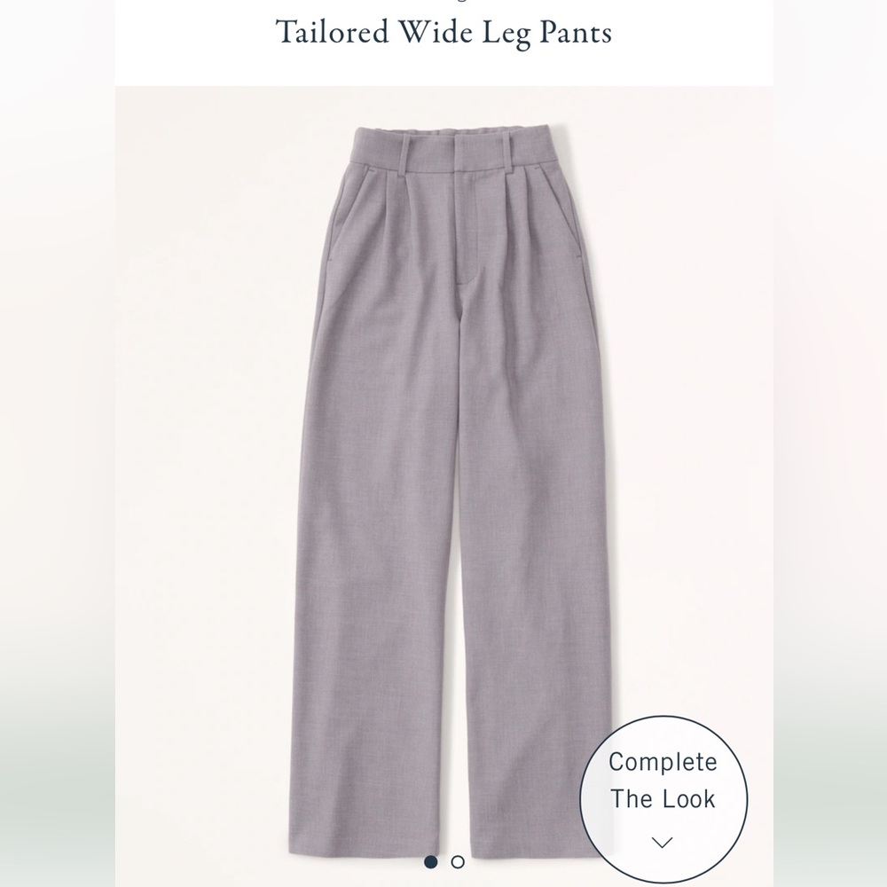 Abercrombie Tailored Wide Leg Pants - Tags Still On!